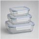 Glass Container Trio