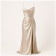 Satin Evening Dress
