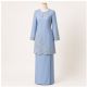Modern Kurung Set - Azure