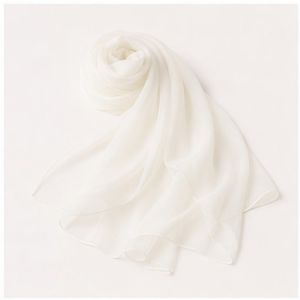Chiffon Shawl - Pearl