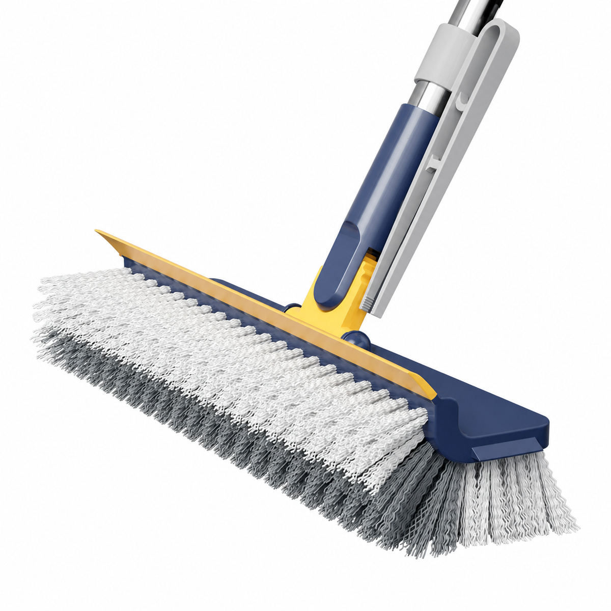 5-in-1 V Shape Floor Cleaning Brush with Scraper