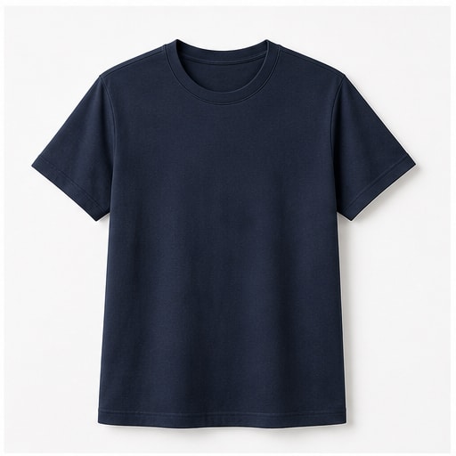 Essential Crew Tee - Navy