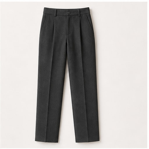 High Rise Straight Pants