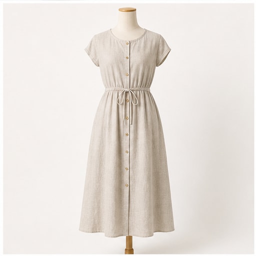 Linen Day Dress