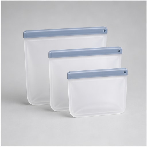 Reusable Snack Pouch Set