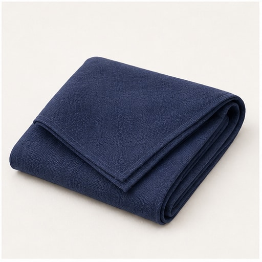 Airy Cotton Bawal - Navy