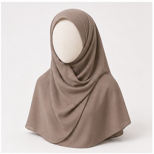 Everyday Instant Hijab - Taupe