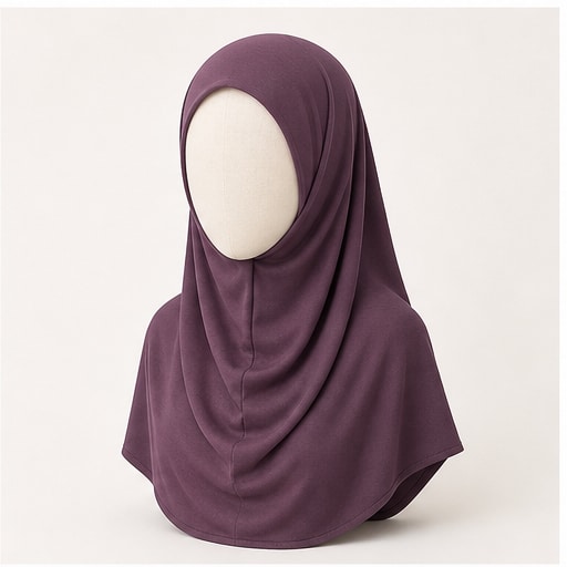 Comfort Tudung Sarung - Plum