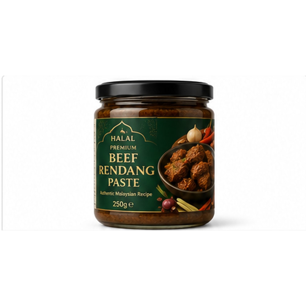 Premium Halal Beef Rendang Paste 250g