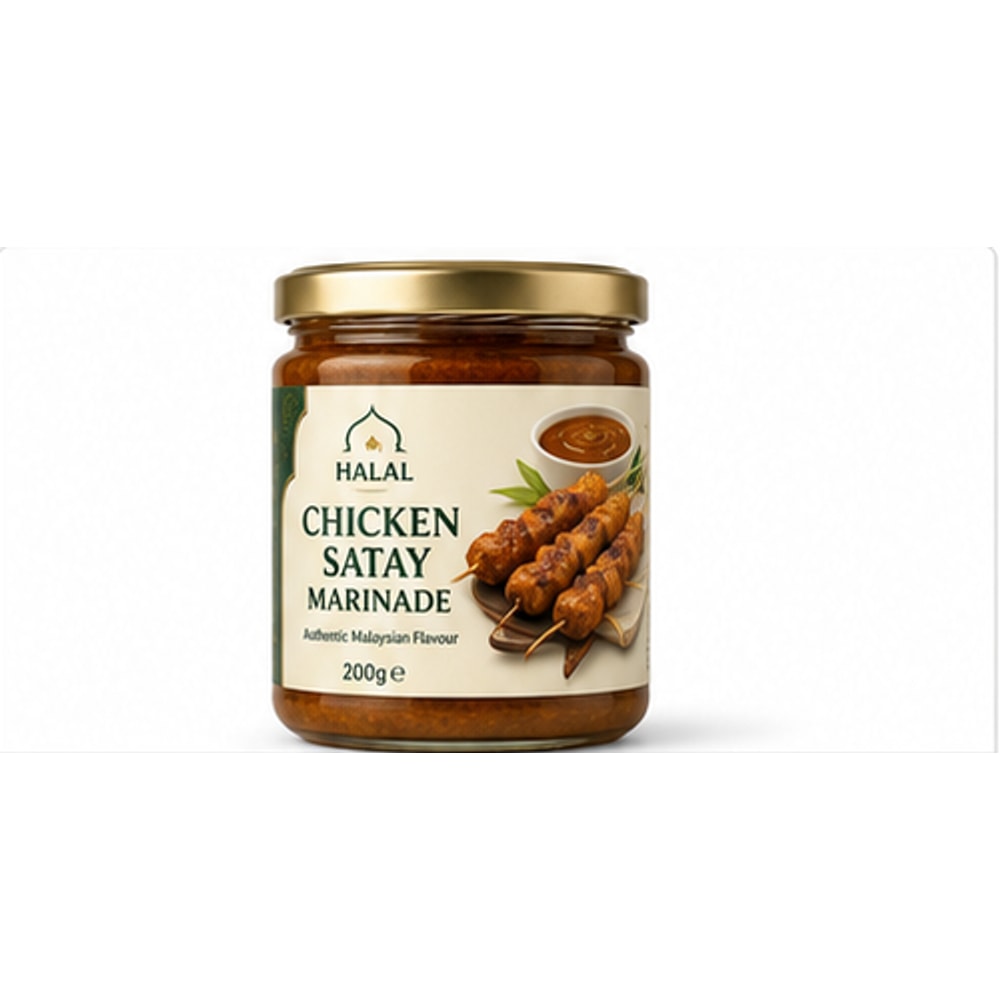 Halal Chicken Satay Marinade 200g