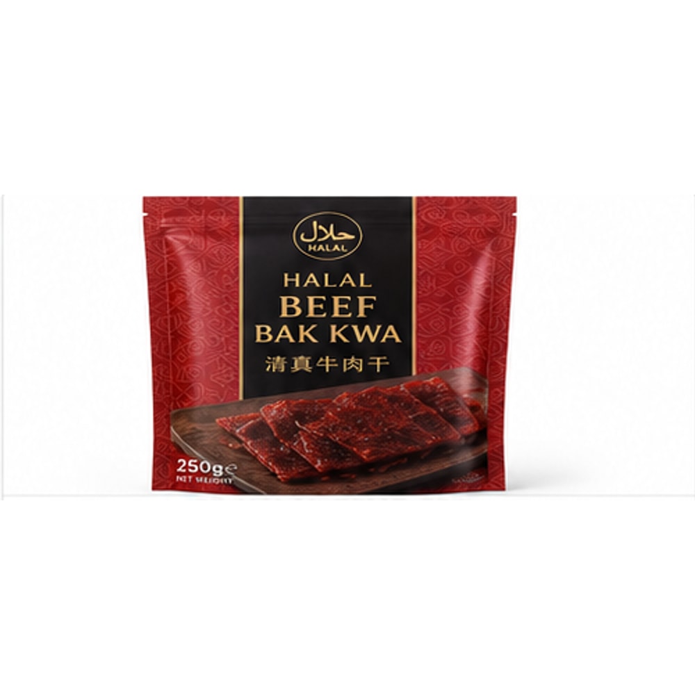 Halal Beef Bak Kwa 250g