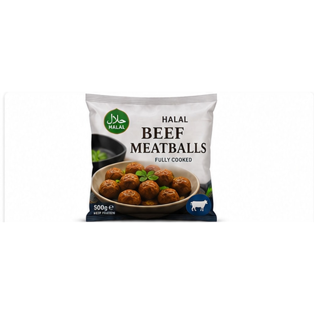 Halal Beef Meatballs 500g