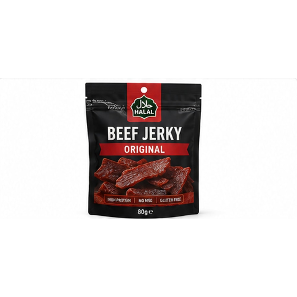 Halal Beef Jerky Original 80g