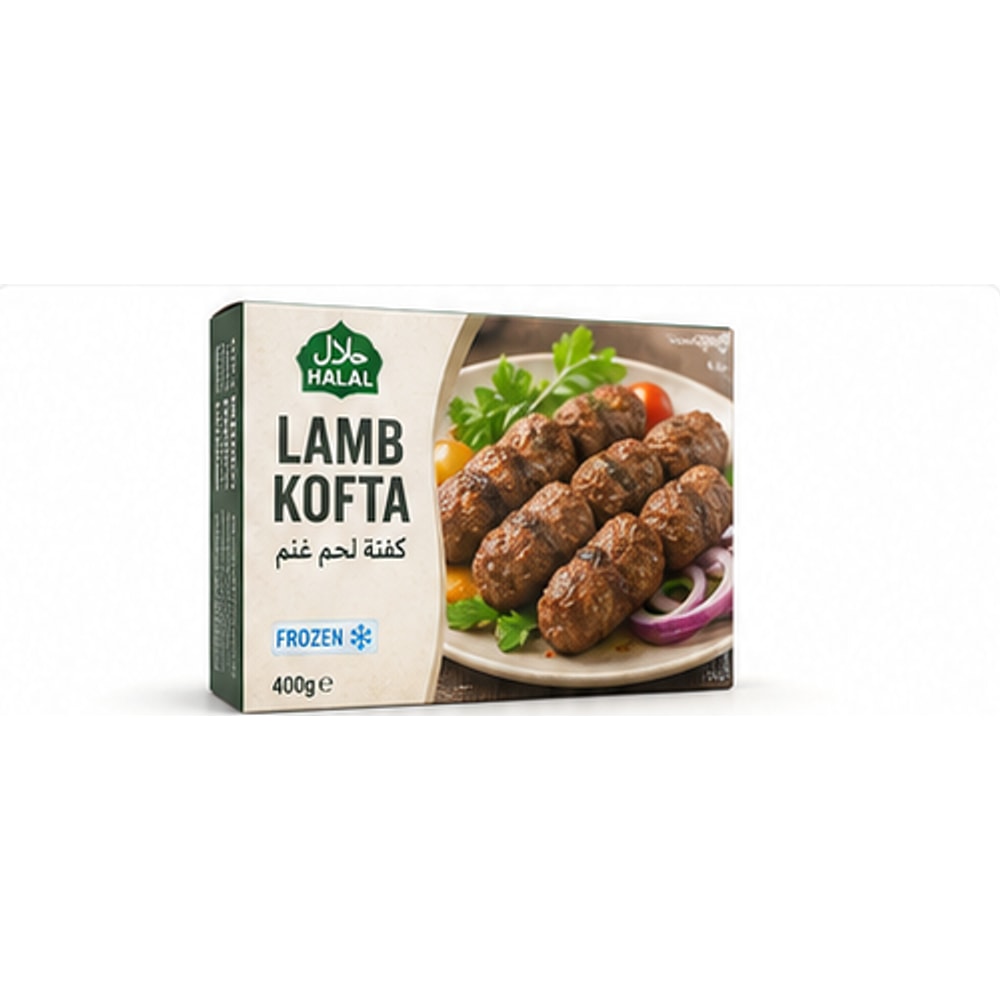 Halal Lamb Kofta (frozen) 400g