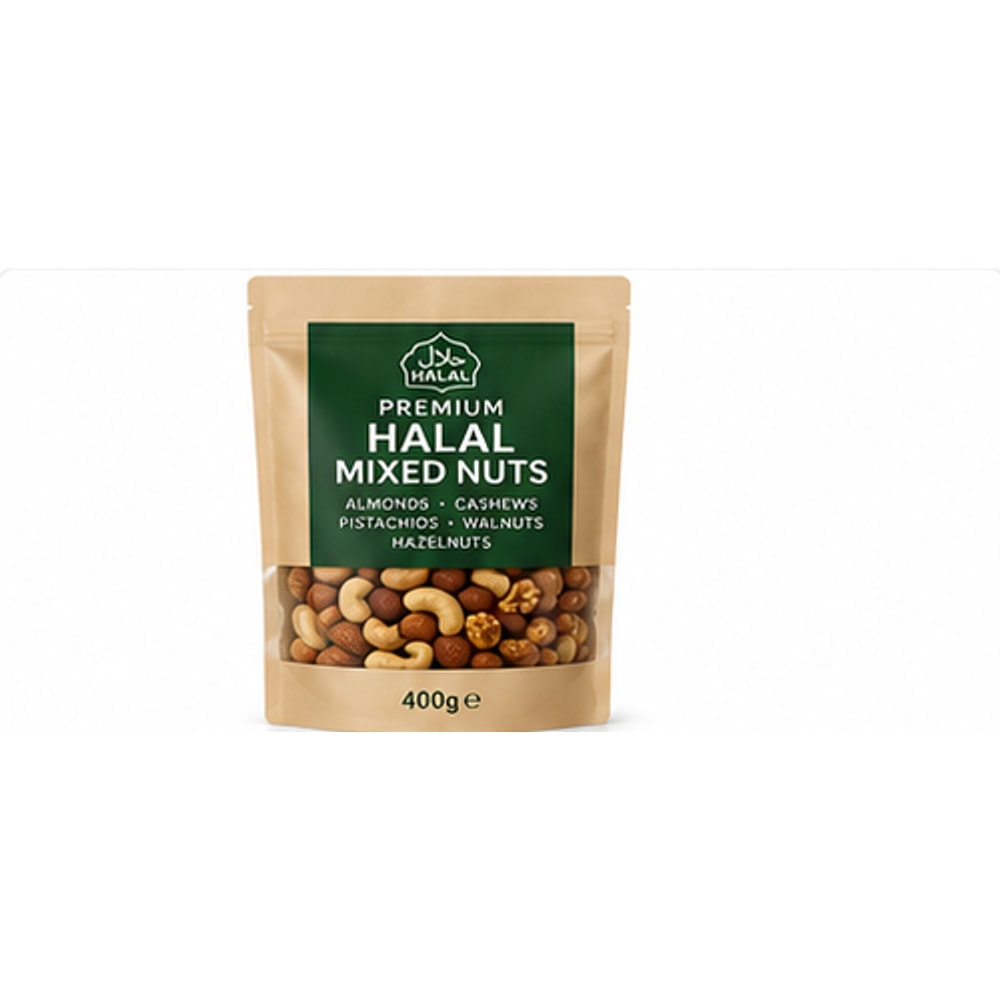 Premium Halal Mixed Nuts 400g